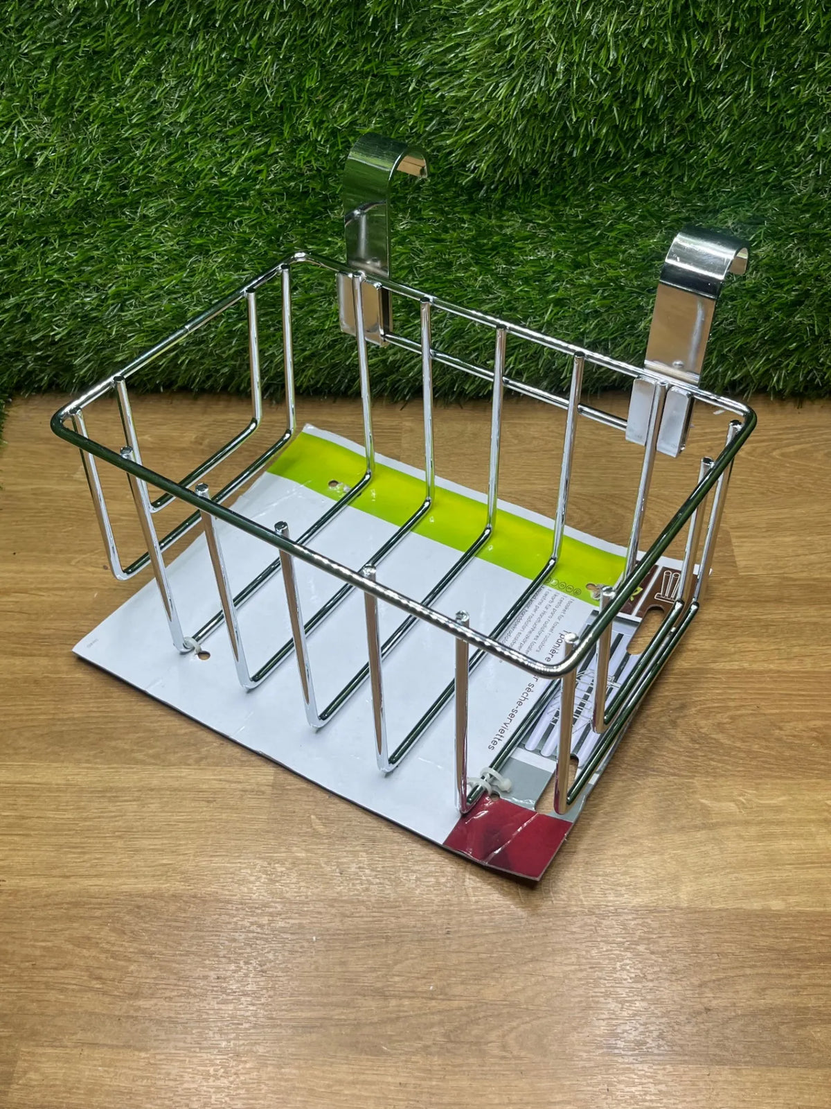 Cesta de cromo para la toalla seca tubo redondo