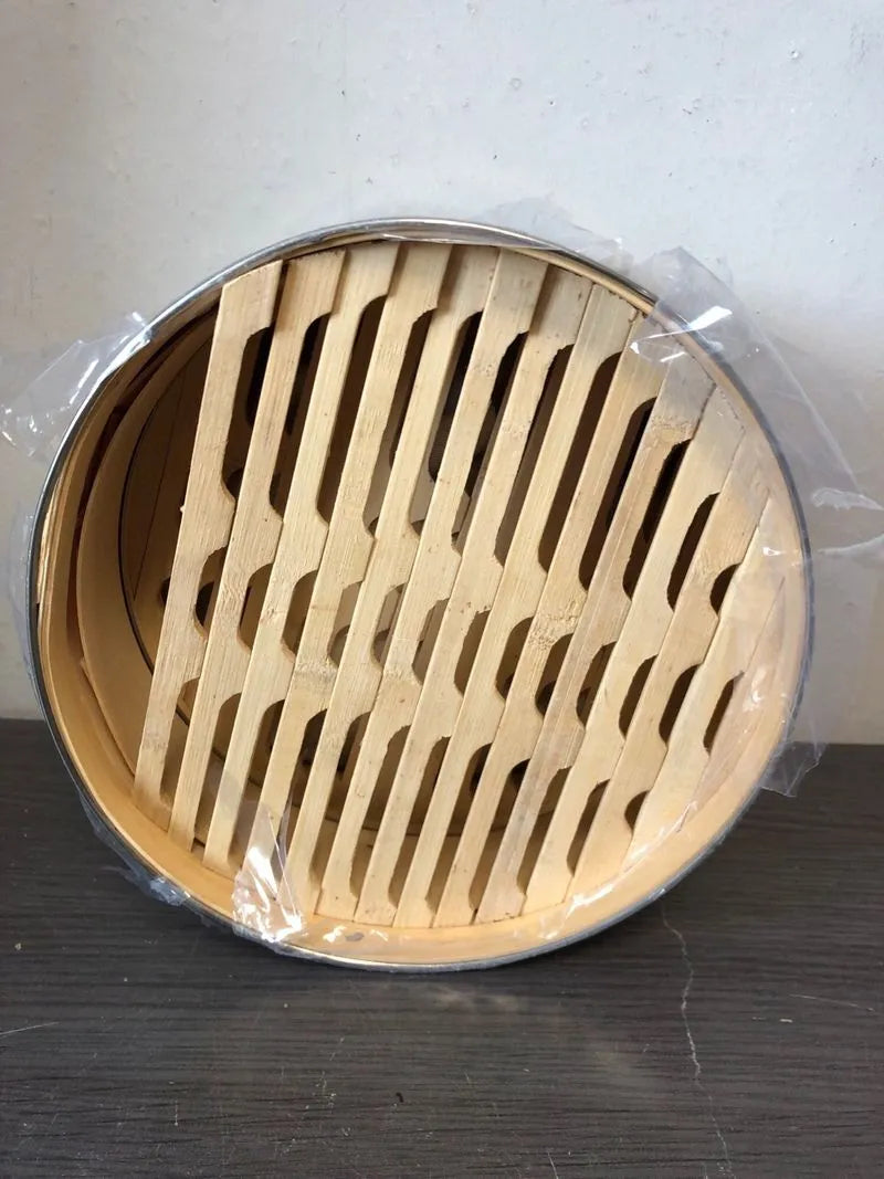 Cesta de vapor de bambu