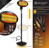 Calefactor radiante de 2000 vatios infrarrojos - Kesser
