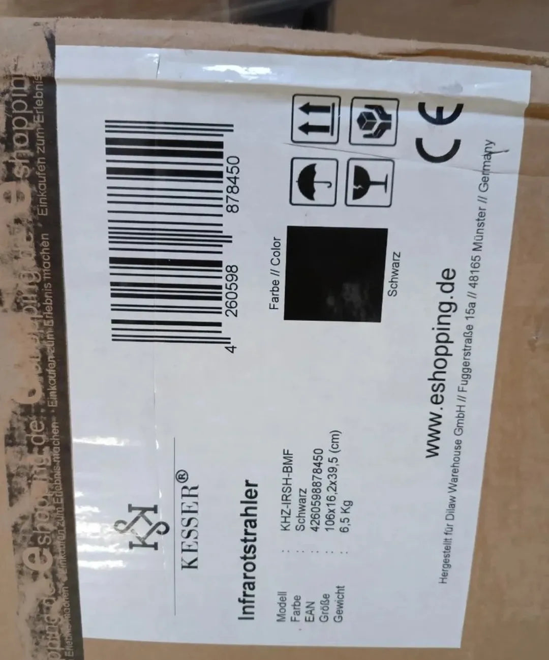 Calefactor infrarrojo - KESSEER