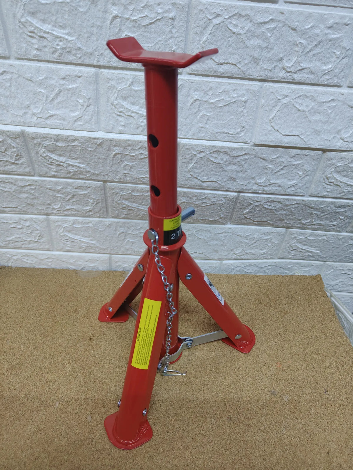 Caballete plegable hasta 2T