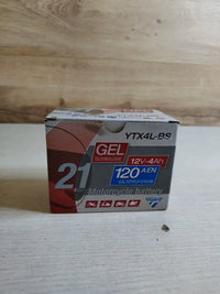 Batería CARTEC YTX4L-BS 12V-4Ah