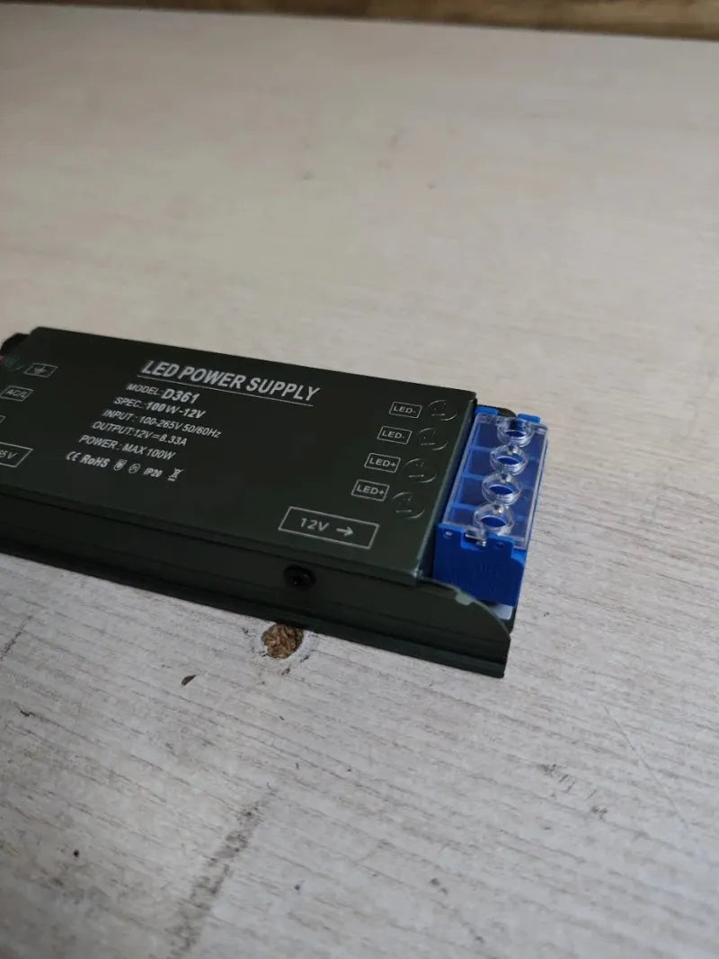 Transformador LED de 12 V 100 W