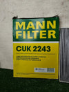 MANN-FILTER CUK 2243 Filtro de aire de cabina