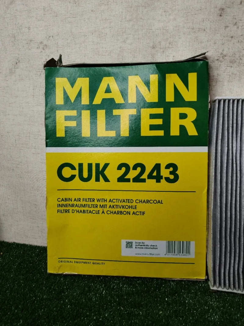 MANN-FILTER CUK 2243 Filtro de aire de cabina