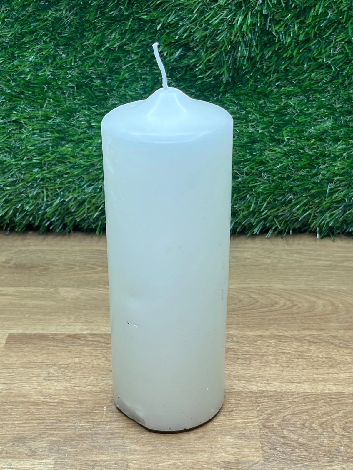 Vela Pilar color Crema