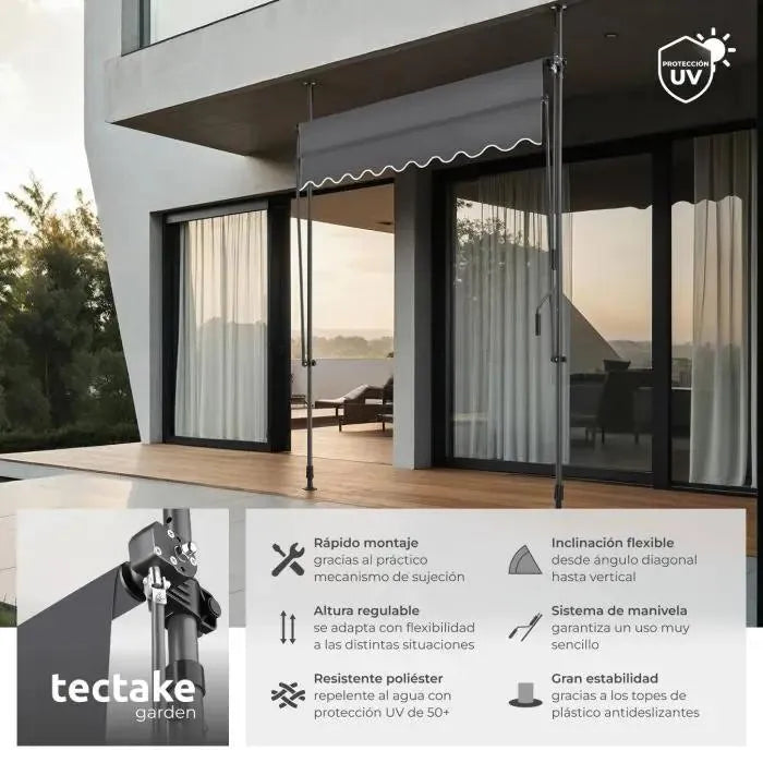 Toldo plegable para balcón