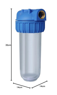 Filtro de agua de 10" Rosca Metal