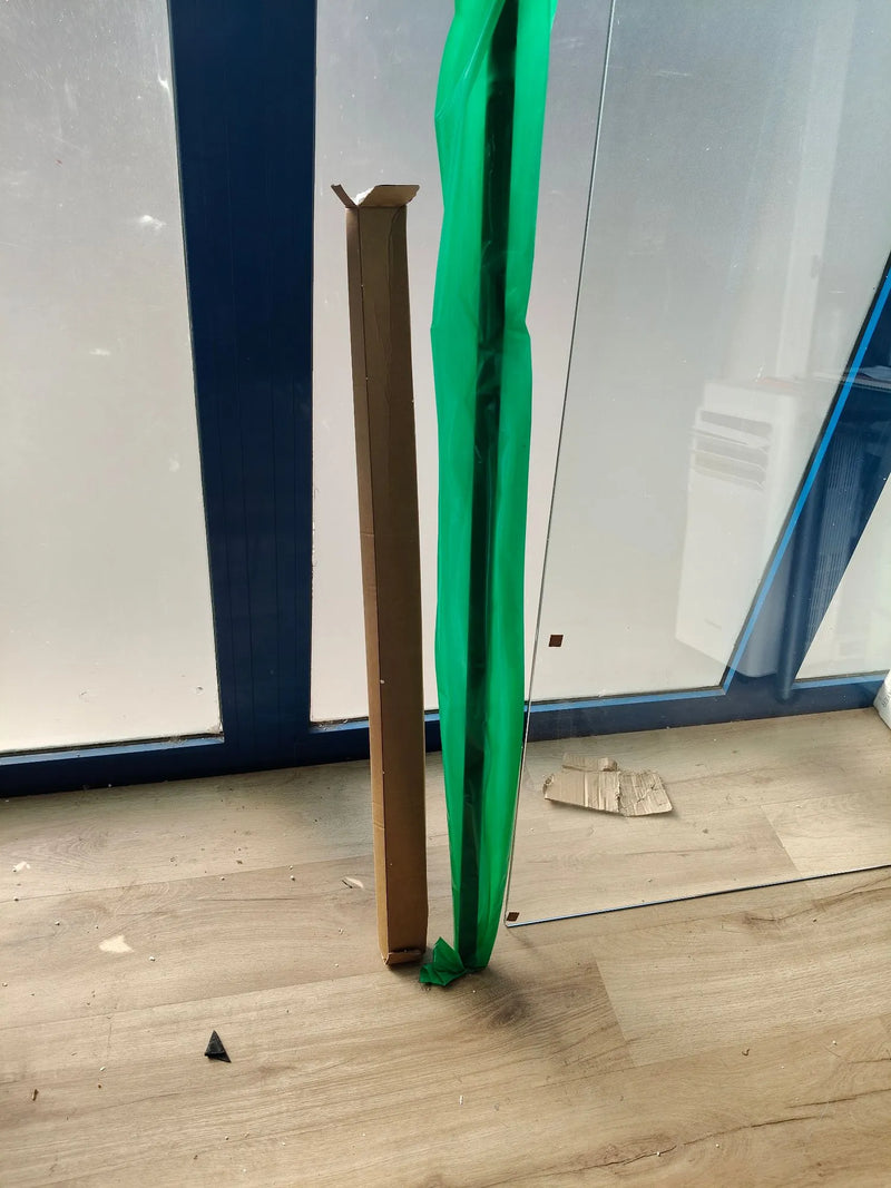 Cristal para mampara de ducha en buen estado