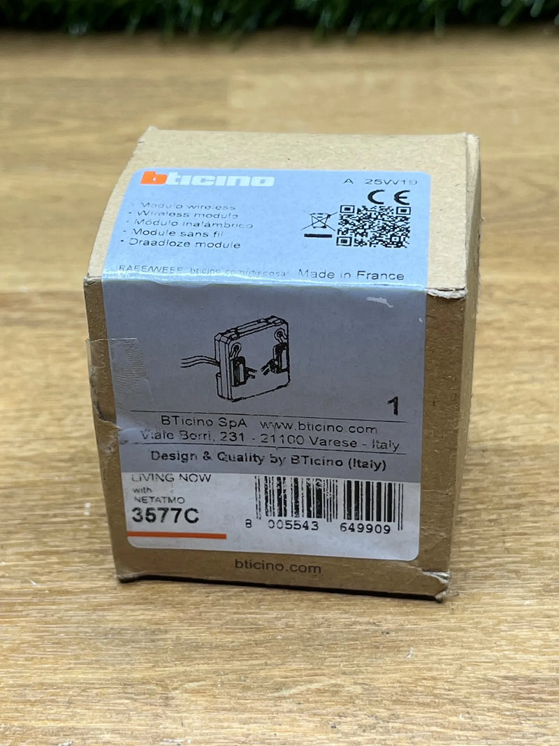 Módulo de interfaz inalámbrica 3577C BTICINO