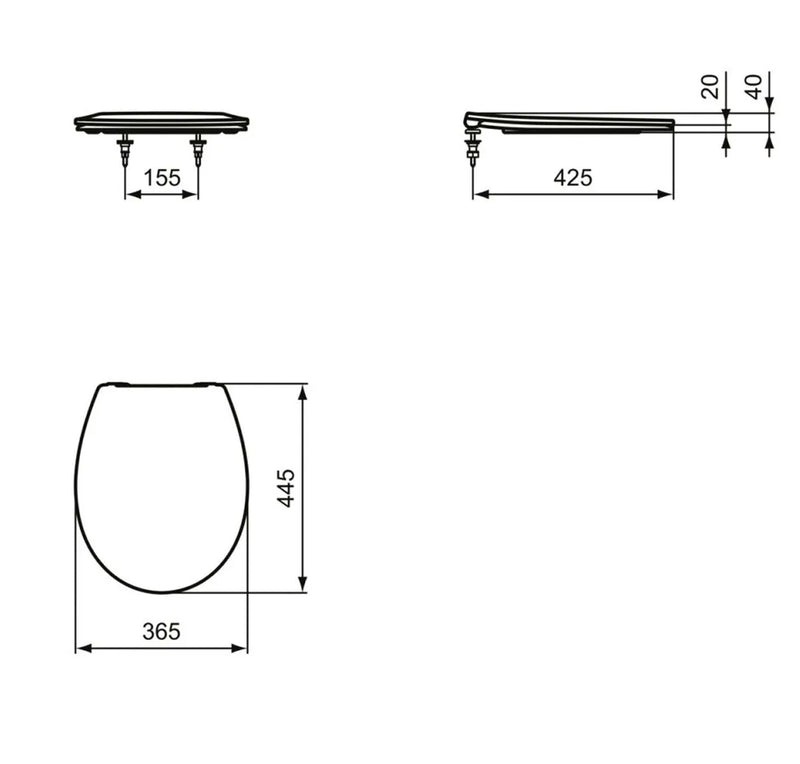 Tapa de vater - Ideal Standard