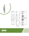 Abrepuertas Eléctrico de Embutir para Puertas Amig