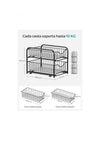 Organizador de cocina, estante extraíble de 2 niveles