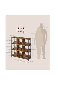Estantería de Almacenamiento de 3 Niveles, Librería VASAGLE