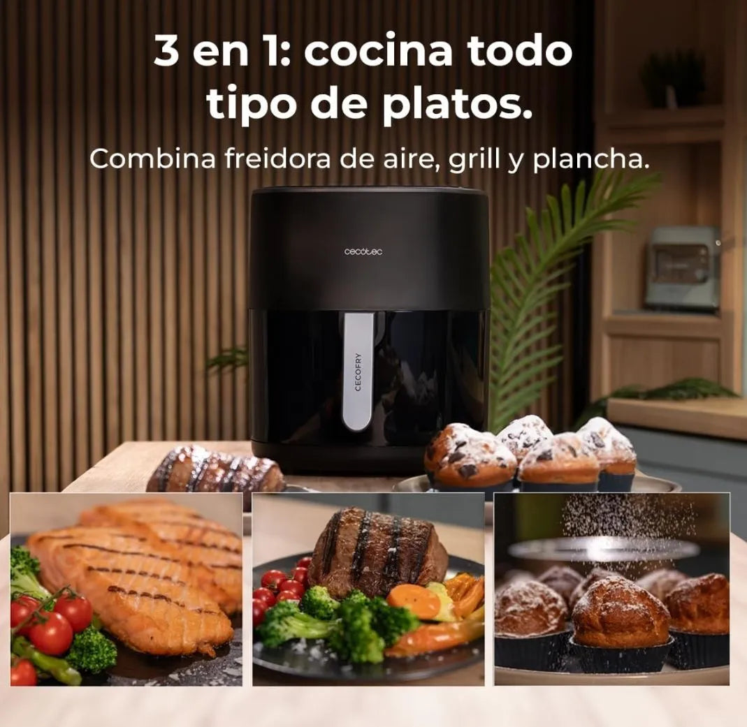 Freidora de aire sin aceite - Cecotec