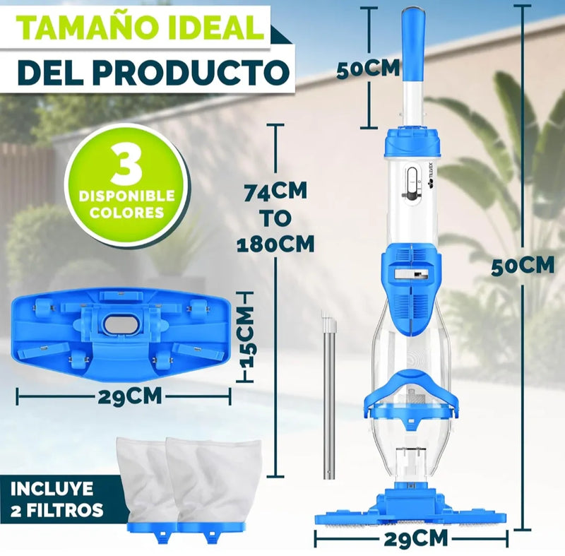 Aspirador de piscina con batería - Tillvex