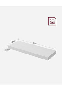Estante de Pared Blanco VASAGLE