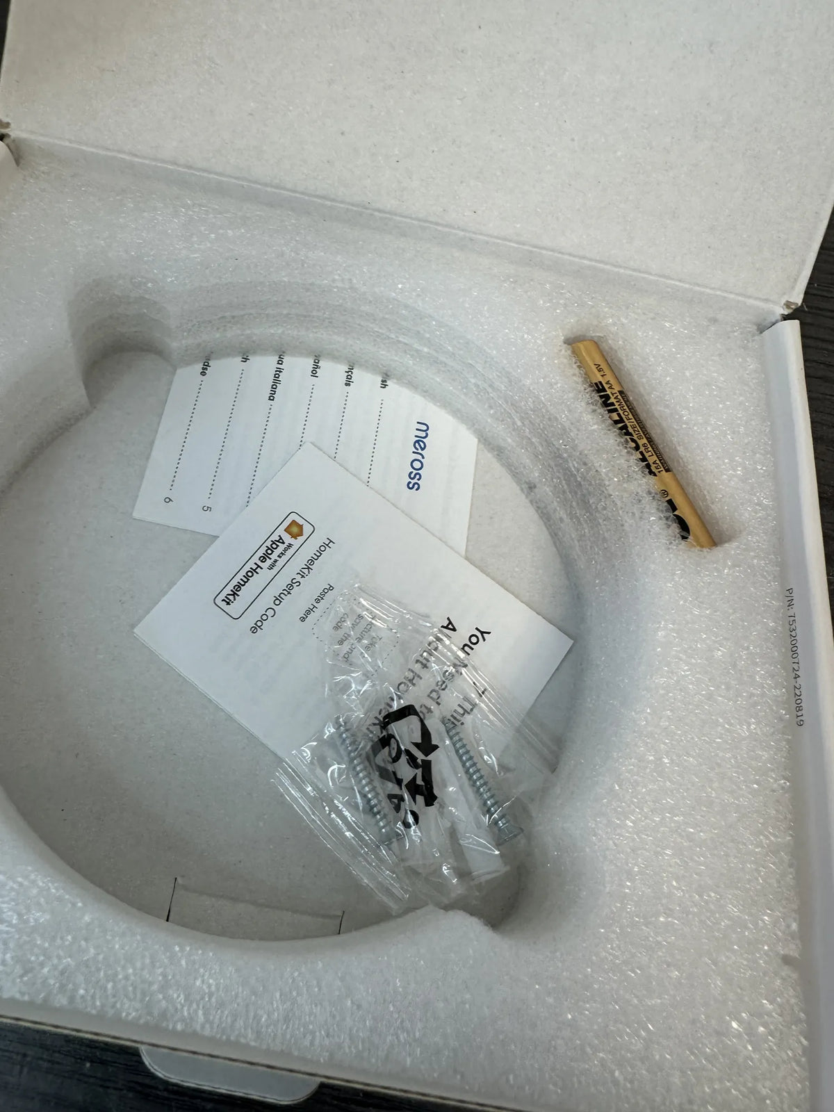 Detector de humo Meross