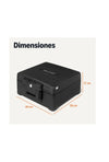 Caja fuerte para documentos Amazon Basics ignífuga y sumergible