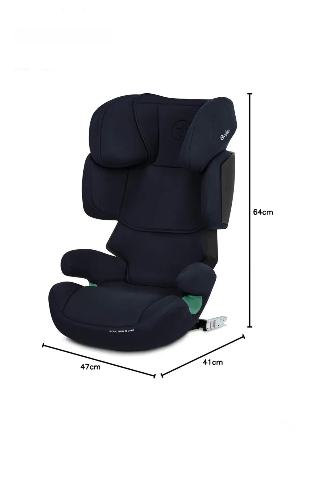 Silla de coche infantil Solution X i-Fix, Para coches con y sin ISOFIX