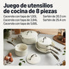 Juego de utensilios de cocina - Amazon basics