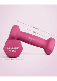 Juego de 2 Mancuernas 0,5kg SONGMICS