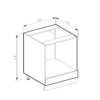 Armario para horno empotrado - Vicco