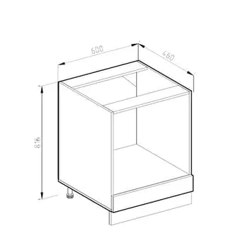 Armario para horno empotrado - Vicco