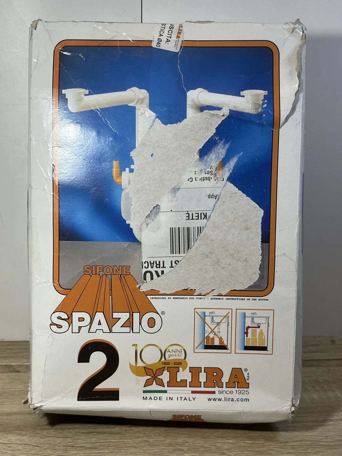 sifón espacio Lira