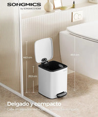 Cubo de basura de baño 6L