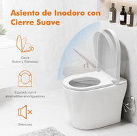 Asiento de inodoro de cierre suave - Ibergrif