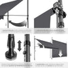 Toldo plegable para balcon