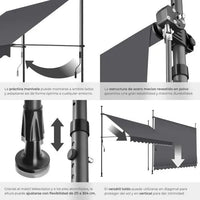 Toldo plegable para balcon