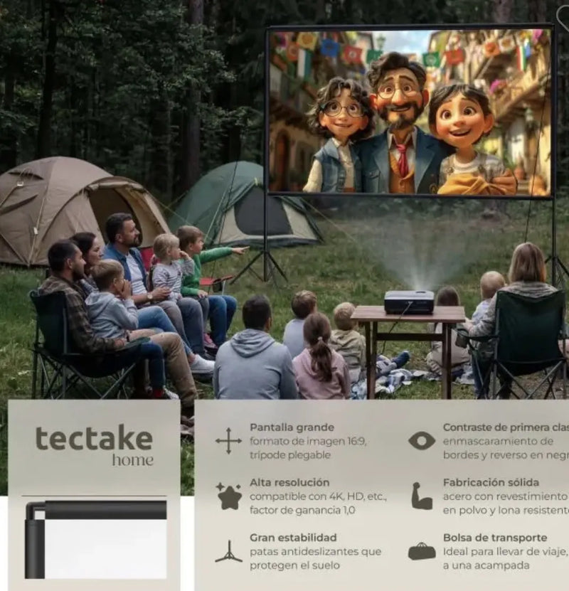 Pantalla para proyector portátil