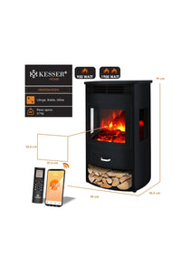 Prio Chimenea Eléctrica Con Calentador