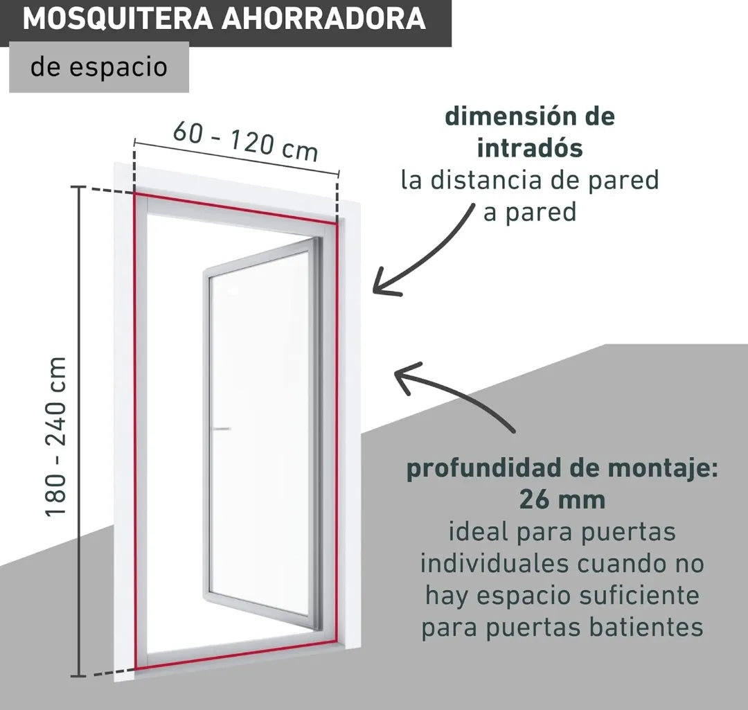 mosquitera Marco de Aluminio - Windhager