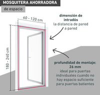 mosquitera Marco de Aluminio - Windhager
