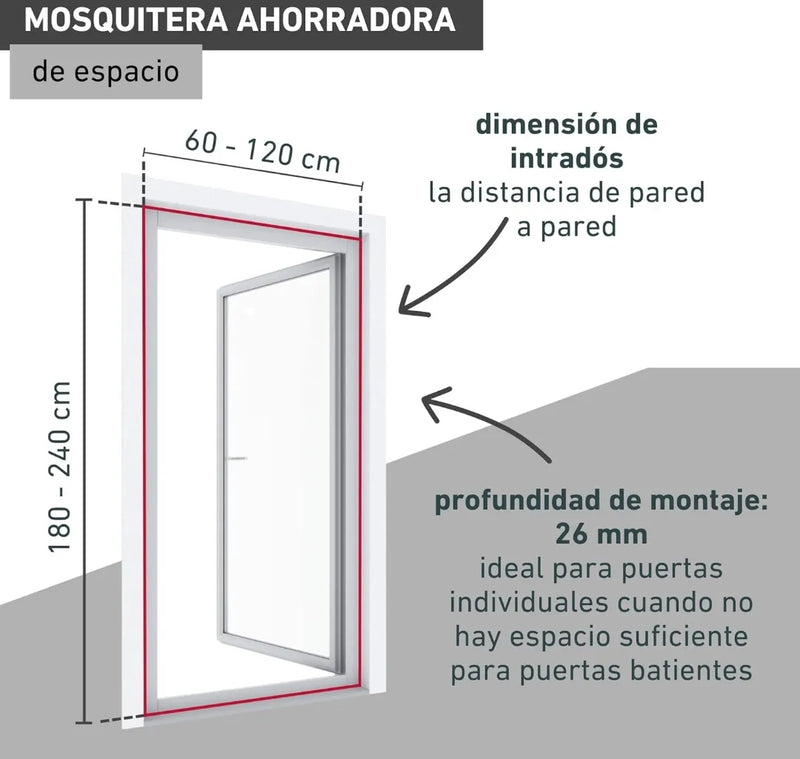 mosquitera Marco de Aluminio - Windhager