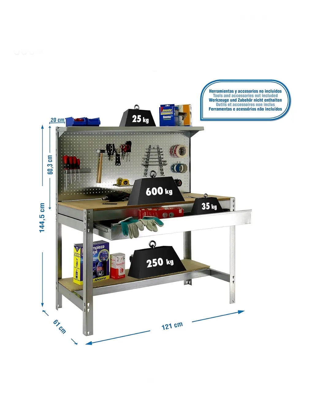 Banco de Trabajo Taller - SIMON RACK