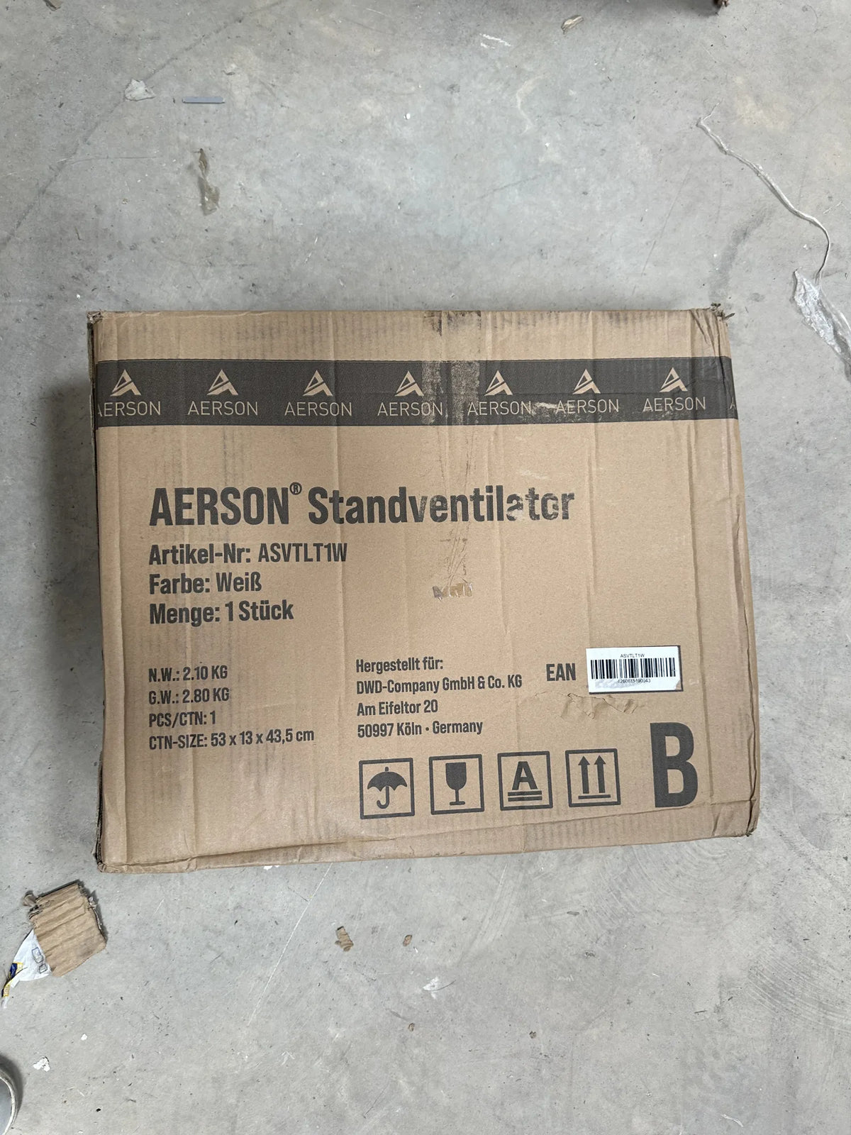Ventilador de pie Aerson