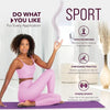 Esterilla de yoga - lila-rosa