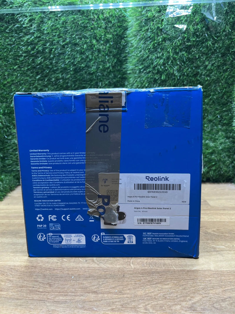 Camara Solar WiFi Reolink 4K