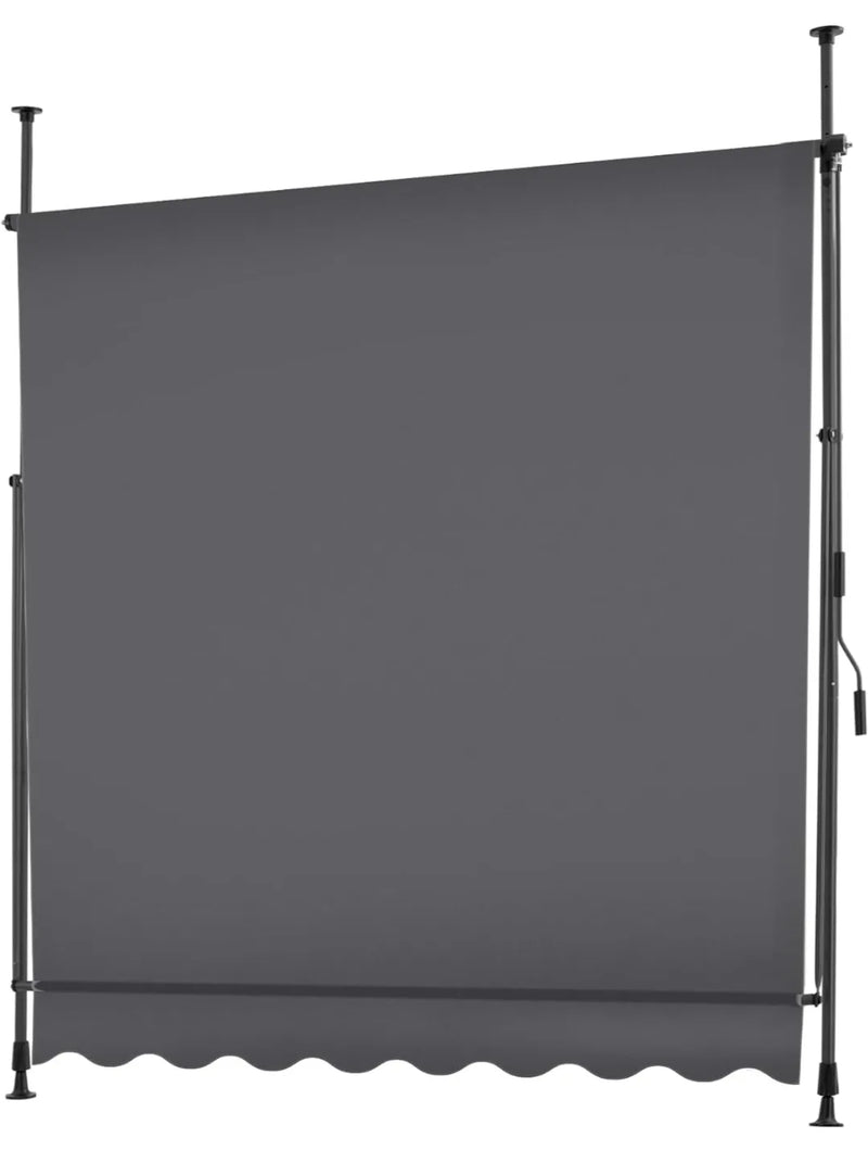 Toldo de terraza manual regulable - Tectake