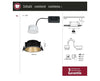 Luminaria empotrable LED Cole redonda Paulmann