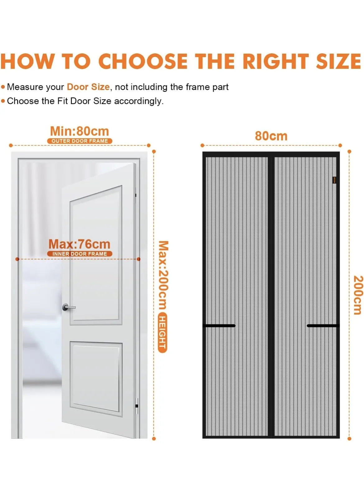 Mosquiteras Magneticas para Puertas GH2001 GRIFEMA