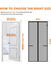 Mosquiteras Magneticas para Puertas GH2001 GRIFEMA