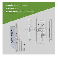 Cerradura Homologada para Puerta Amig