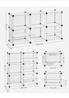 Estantería Modular de 9 Compartimentos SONGMICS