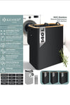 Cesto de ropa con tapa plegable Kesser