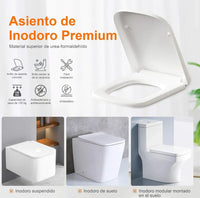 Tapa de baño universal cuadrada - Grifema